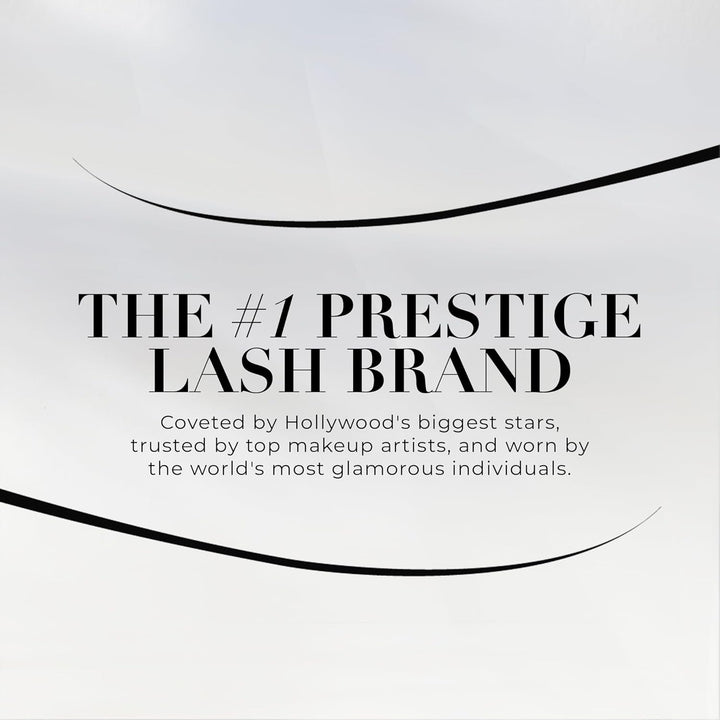 Lilly Lashes - Pestañas postizas de visón sintético en tiras 3D con...