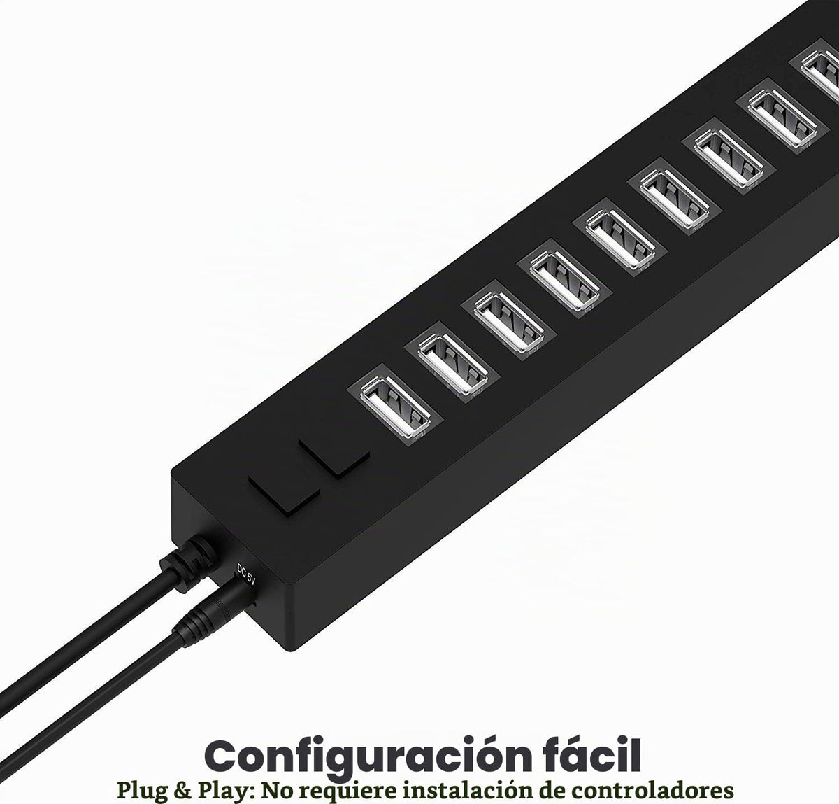 SABRENT, HB-U14P, hub USB 2.0 de 13 puertos, alimentado