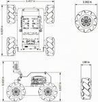 Kit robótico para Arduino Robot Car Cámara AI Reconocimiento de visión, seguimiento de objetivos, prevención de obstáculos, robot STEM programable, regalo para mayores de 14 a 16 años, kit