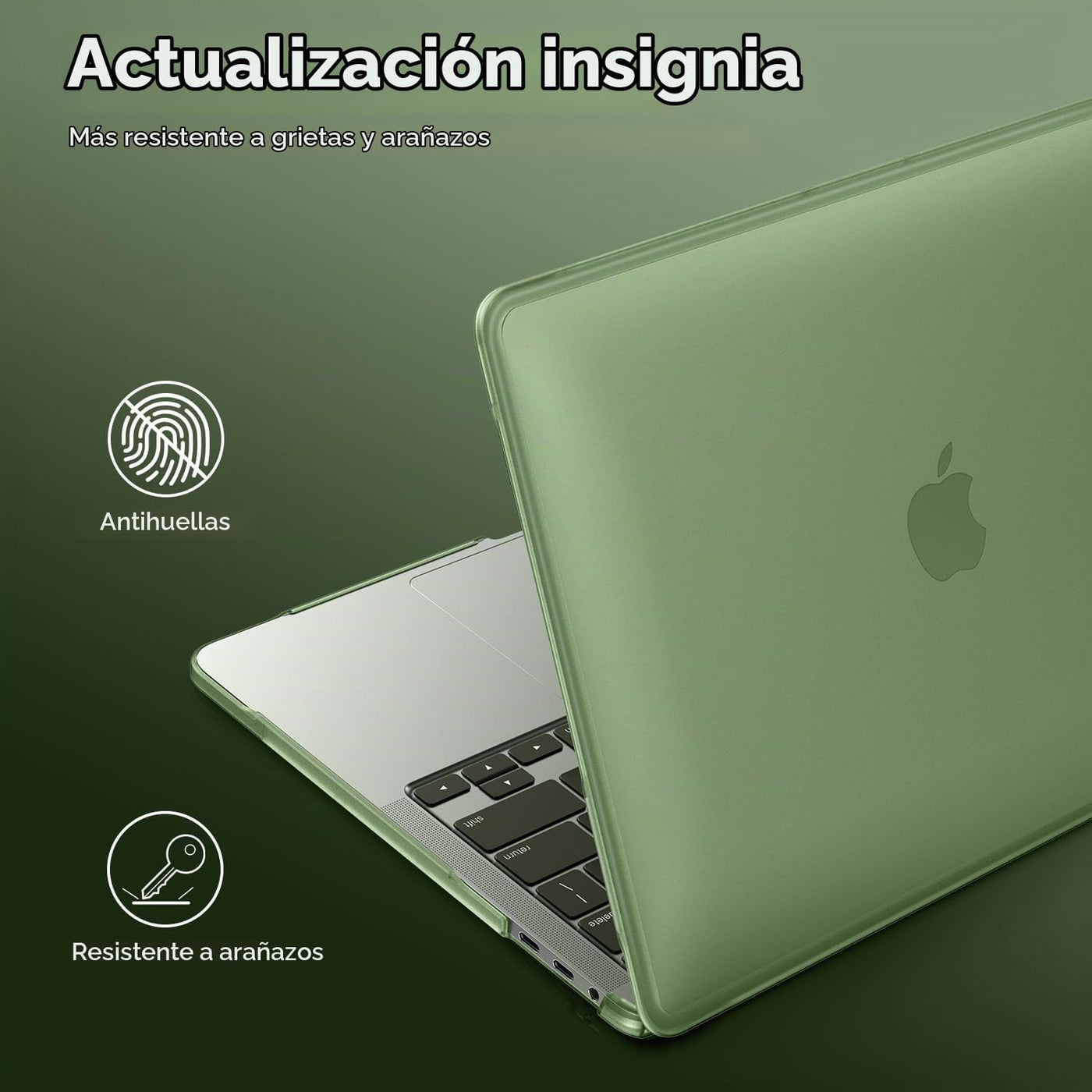 BlueSwan Funda antigrietas para MacBook Pro de 13 pulgadas M2 M1 20...
