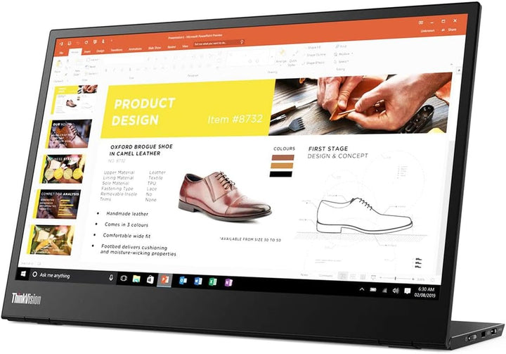 Lenovo ThinkVision M14 - Monitor IPS Full HD 1920 x 1080 de 14 pulg...