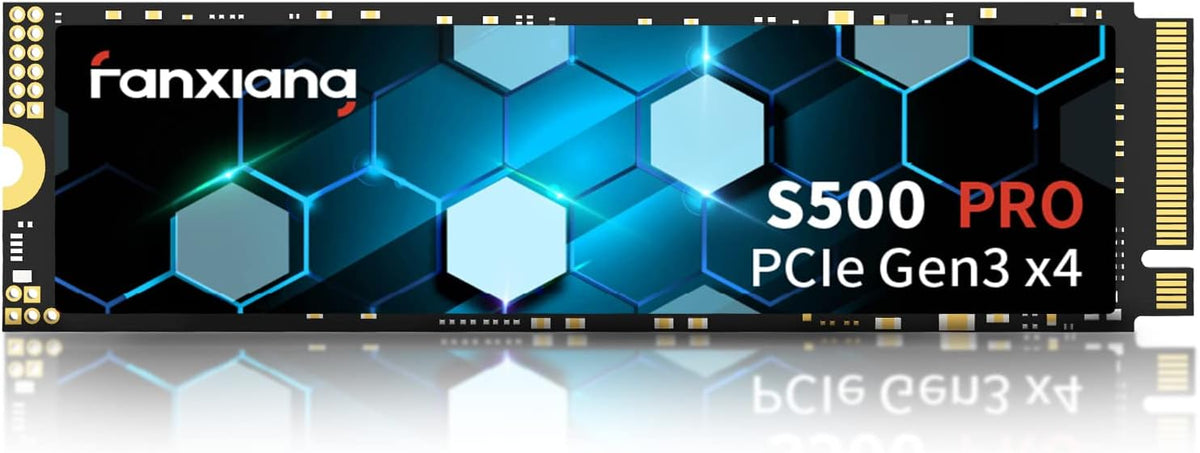 fanxiang S500 Pro 256GB NVMe SSD M.2 PCIe 3.0, unidad interna de es...