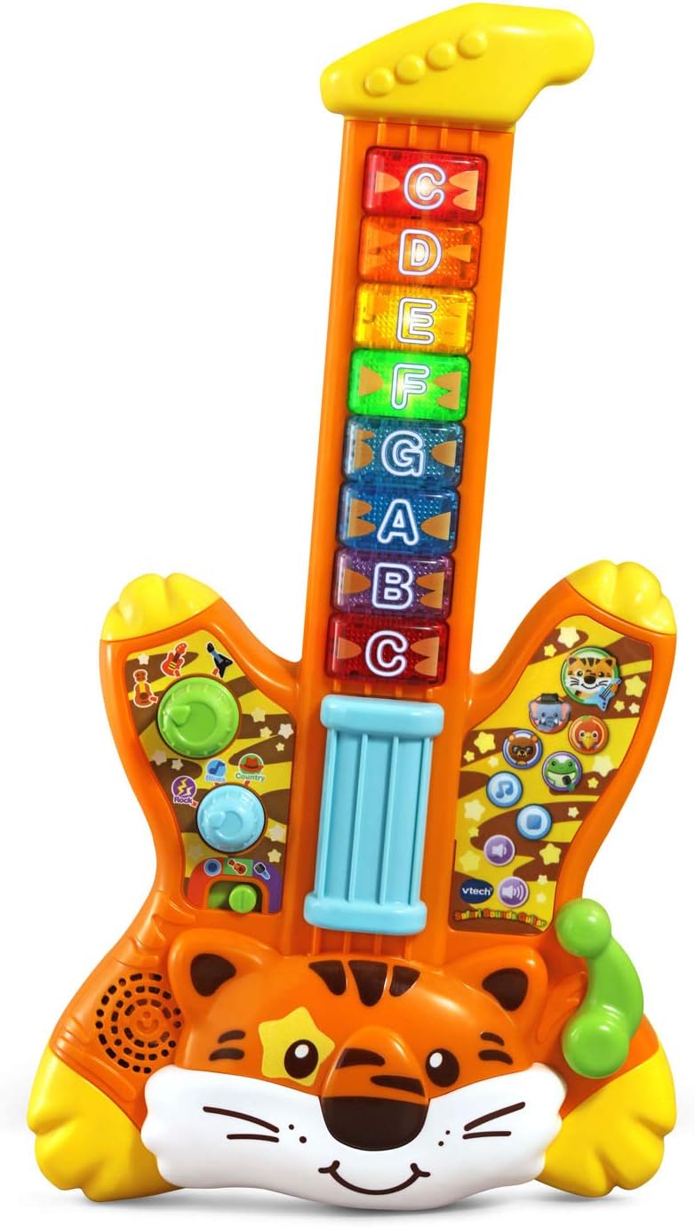 VTech - Guitarra Zoo Jamz Tiger Rock, naranja