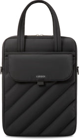 LUGGEX Funda Puffy para laptop de 13 a 14 pulgadas, fundas vertical...