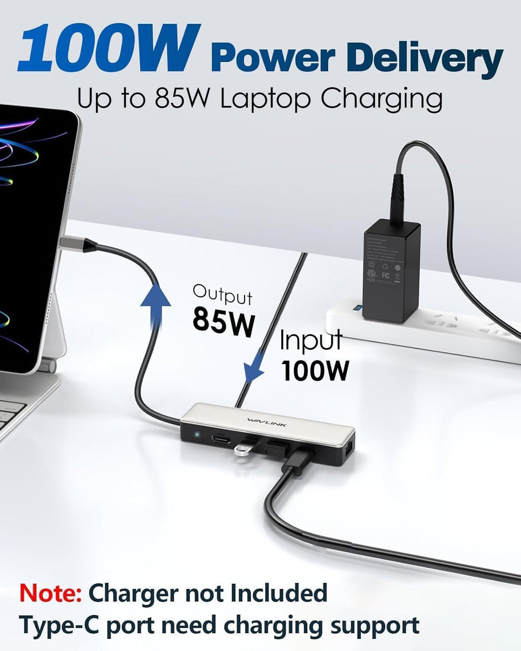 WAVLINK, WL-UHP3414pro, hub USB