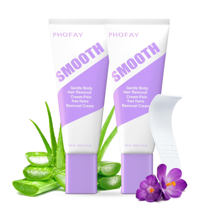 Crema para eliminar el vello PHOFAY para piel sensible para mujeres...