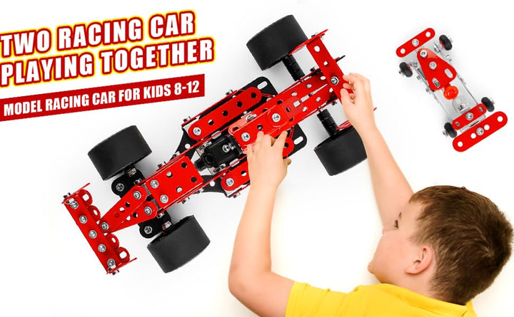 PANPAPA Kits de construcción de automóviles para niños de