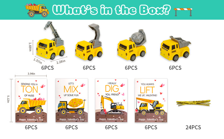 Tarjetas del día de San Valentín para el aula de los niños