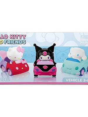 Jazwares Paquete de 3 vehículos de 2 pulgadas de Hello