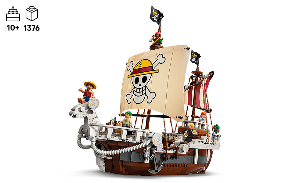LEGO ONE Piece The Going Merry Pirate Ship Building