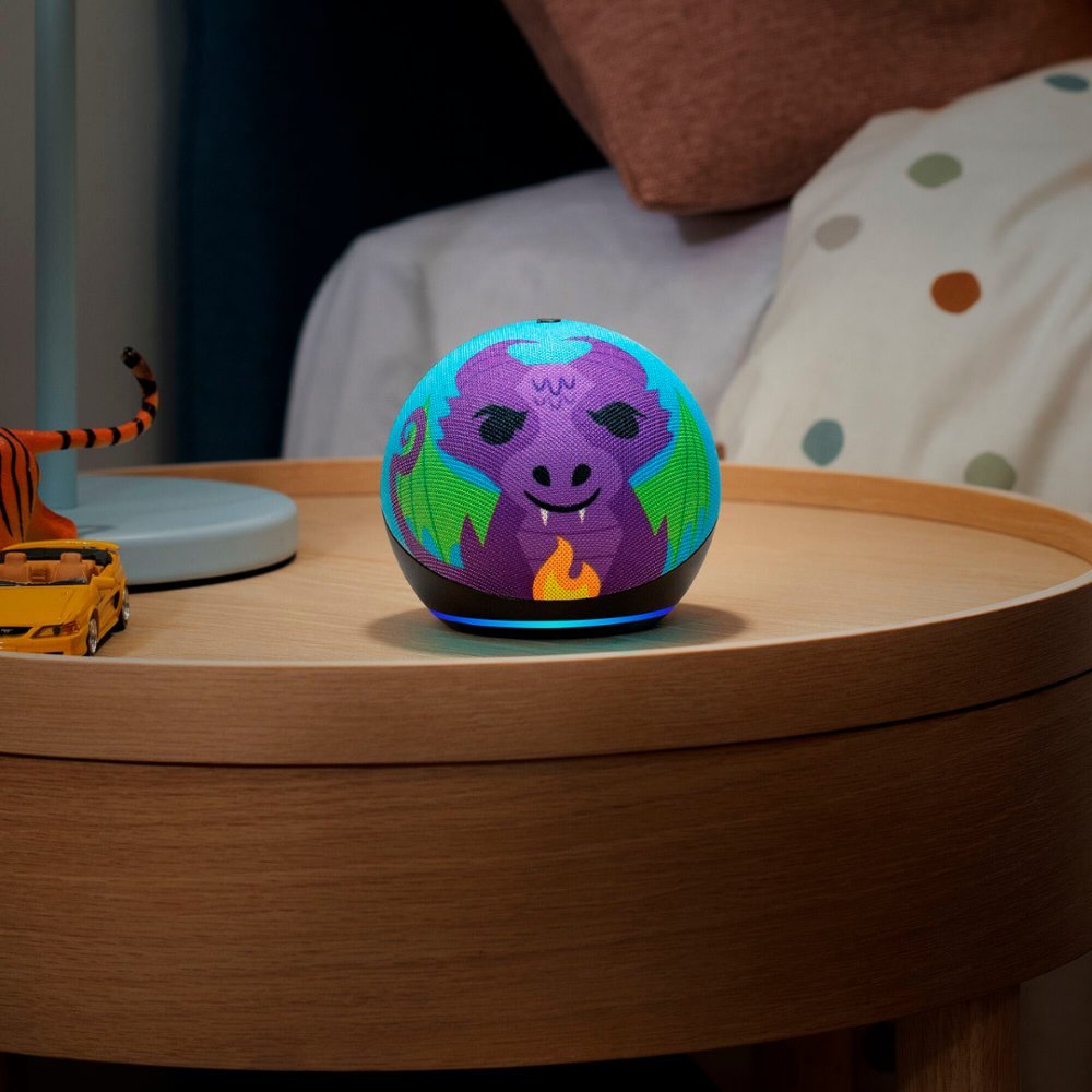 Echo Dot Kids Dragón: El Compañero Inteligente y Fantástico para los Pequeños Aventureros