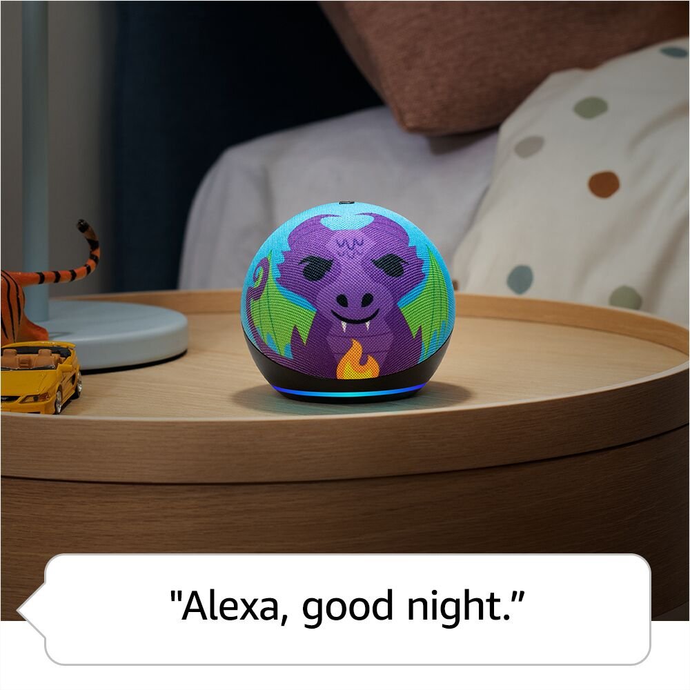 Echo Dot Kids Dragón: El Compañero Inteligente y Fantástico para los Pequeños Aventureros