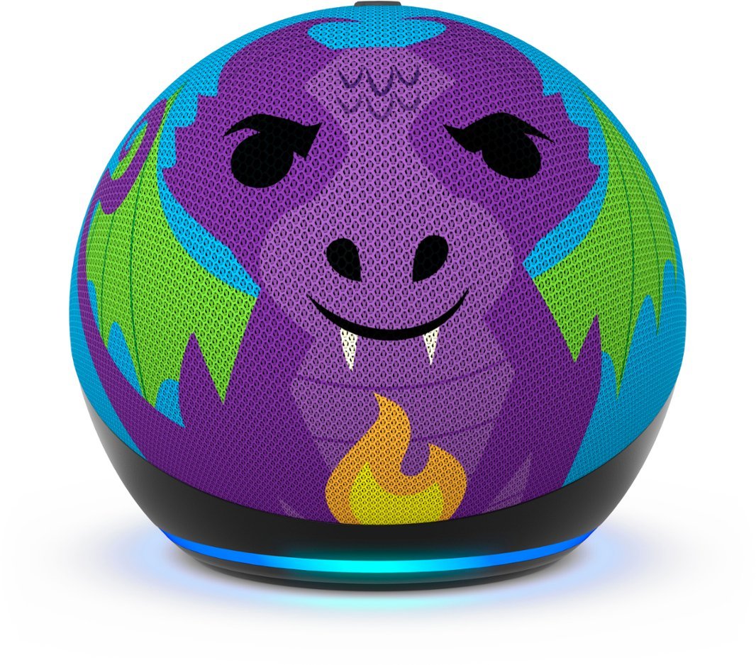 Echo Dot Kids Dragón: El Compañero Inteligente y Fantástico para los Pequeños Aventureros