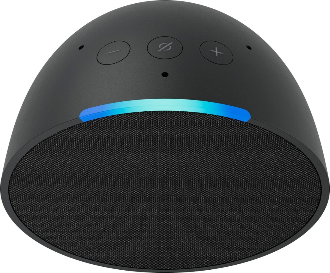 Amazon Echo Pop | Bocina inteligente y compacta con sonido definido y Alexa | Negro