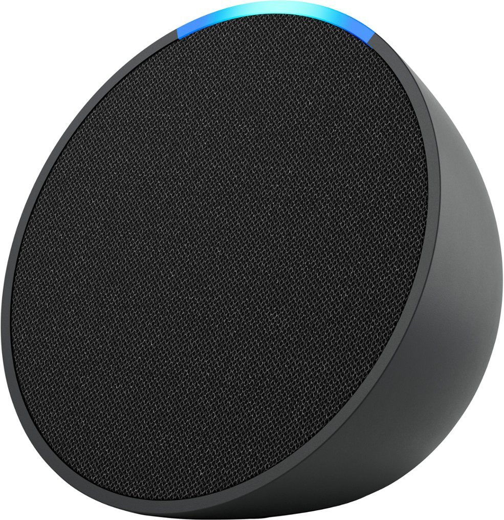Amazon Echo Pop | Bocina inteligente y compacta con sonido definido y Alexa | Negro