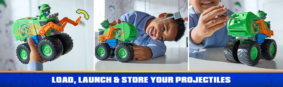 Paw Patrol Rescue Wheels Rockys - Camión de reciclaje con