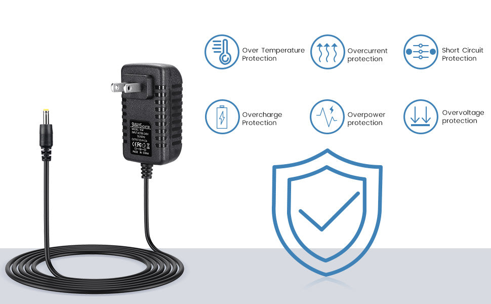 Repuesto de cable de alimentación de 15 W para Alexa Echo