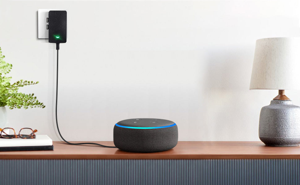 Adaptador de corriente de repuesto para Alexa Echo Show 5
