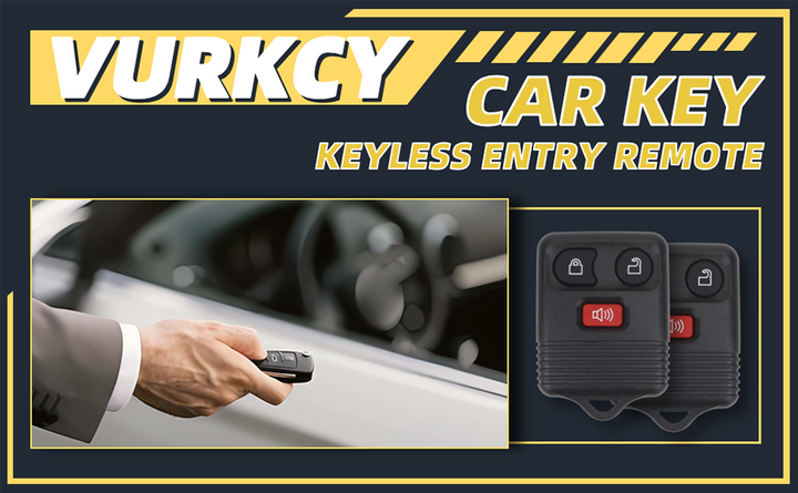 Vurkcy Llavero remoto de entrada sin llave compatible con