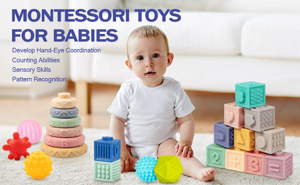 Jyusmile Juguetes para bebés de 6 a 12 meses juguete