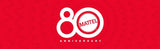 Barbie Mattel - Muñeca rubia de celebración del 80
