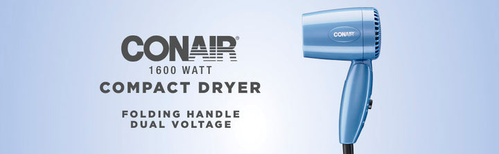 Conair Secadora plegable secadora plegable azul paquete de