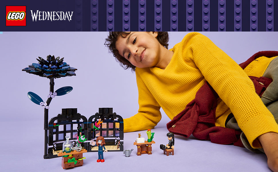 LEGO Wednesday - Juguete de construcción de flores de