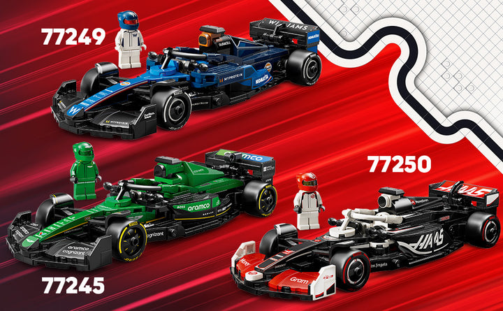 LEGO Speed Champions Kick Sauber F1 Team C44 - Juego de
