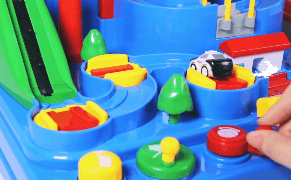CubicFun Pistas de carreras para niños juguetes de