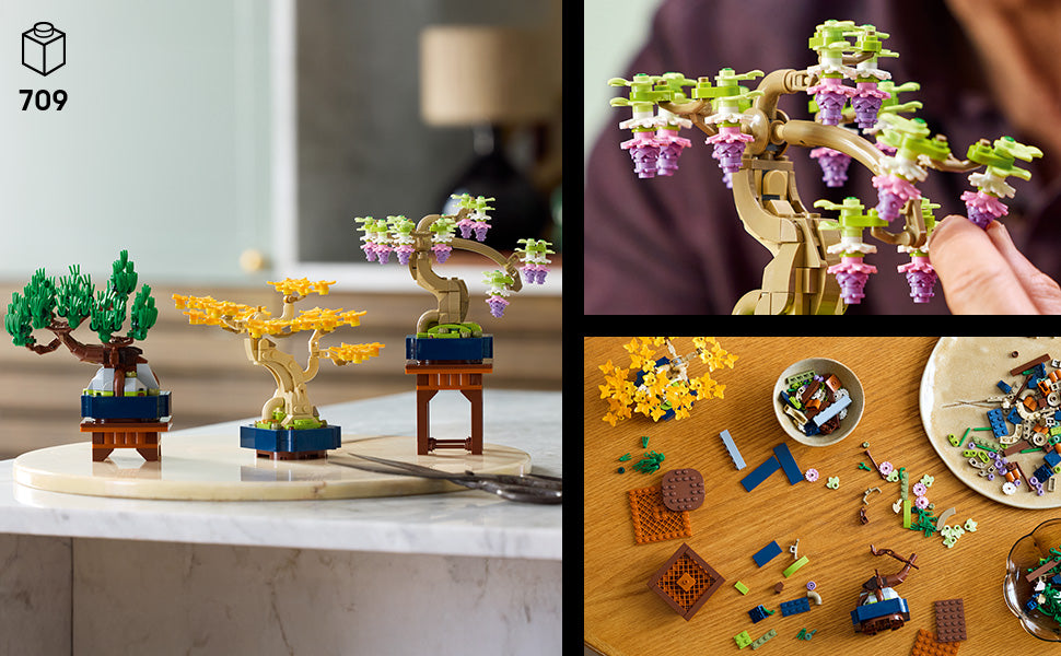 LEGO Botanicals - Juego de construcción de mini árboles