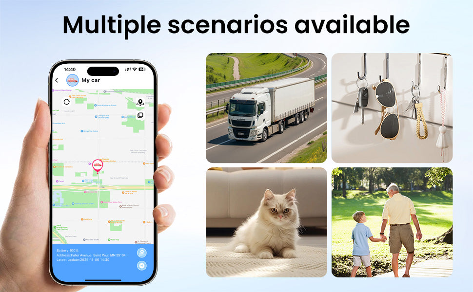Dispositivo Rastreador GPS para Automóviles y Vehículos