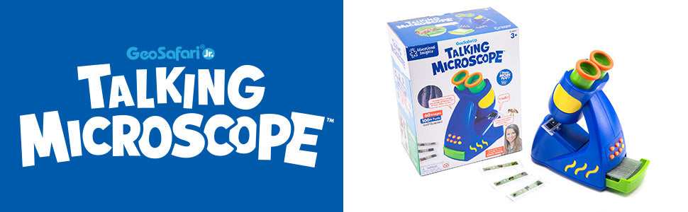Educational Insights Geosafari Jr - Microscopio parlante