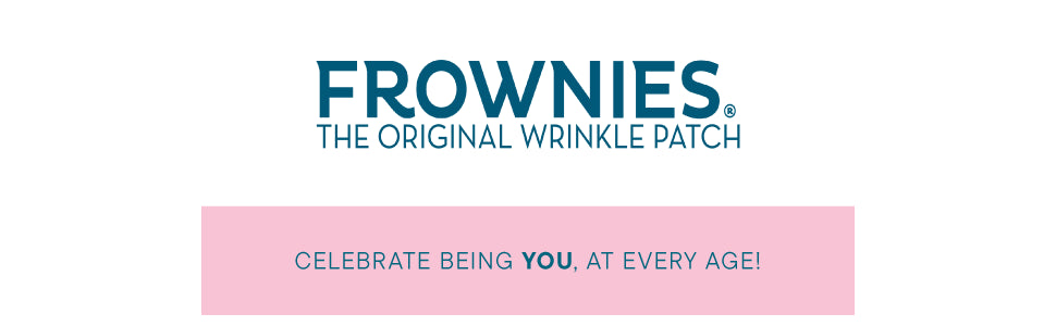 Parches faciales para la frente y el espacio entre los