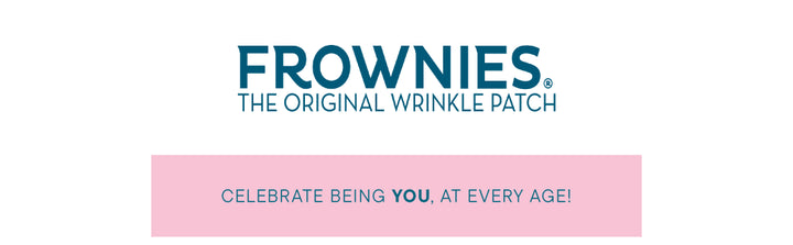 Parches faciales para la frente y el espacio entre los