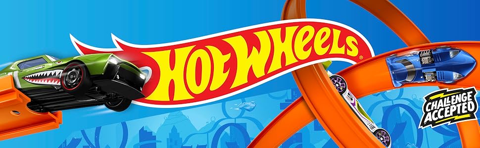Hot Wheels City Toy Car Track Set Ultimate Dual Dragon