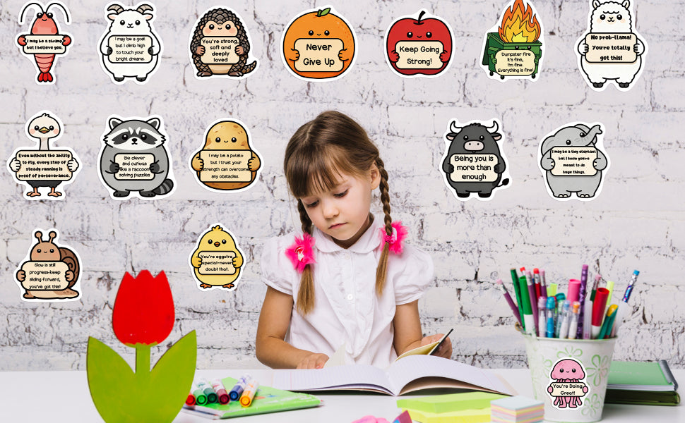 100 calcomanías lindas para niños calcomanías de animales