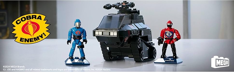 MEGA GI Joe Figuras de acción juguetes de construcción