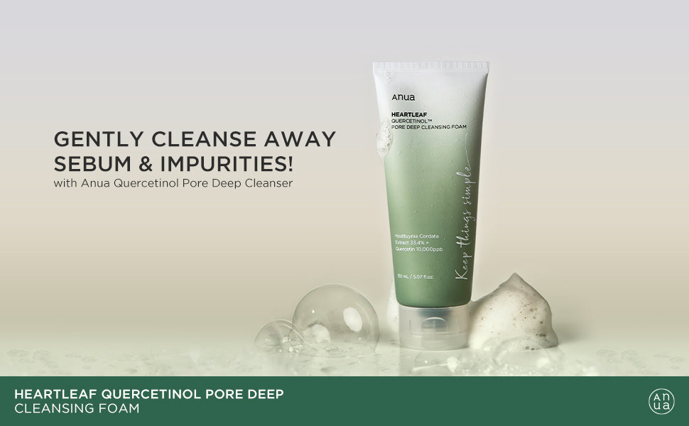 ANUA Heartleaf - Espuma limpiadora profunda de poros de