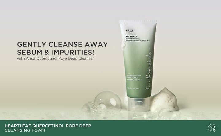 ANUA Heartleaf - Espuma limpiadora profunda de poros de