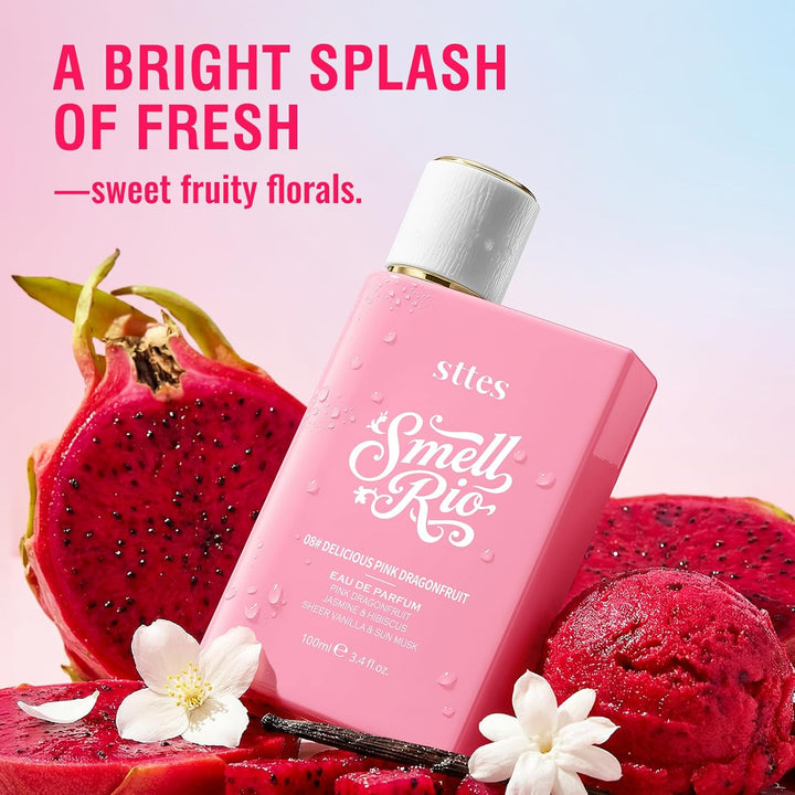 Sttes Smell Rio 08# (Delicious Pink Dragonfruit) Eau de Parfum para...