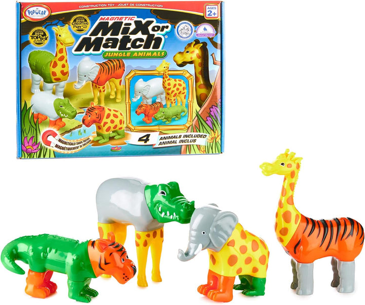 Juego magnético de juguete de animales de la selva para