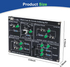 MiOYOOW Kit de aprendizaje del circuito de ley de Ohm, kit de experimento