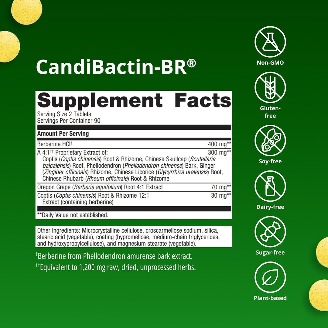Metagenics candibactin-br, 180 unidades | Berberina concentrada par...