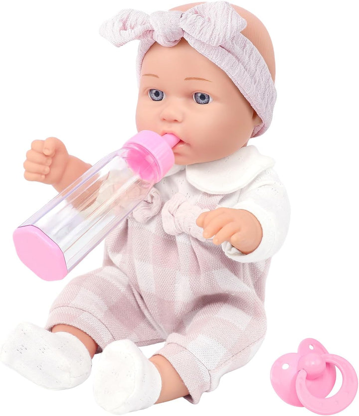 Ecore Fun Muñeca Bebé de 12" y Conjunto de Accesorios de Ropa -...