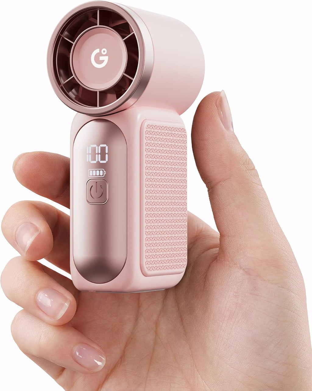 Gaiatop Mini ventilador portátil de mano, 6 velocidades 16900 RPM,...