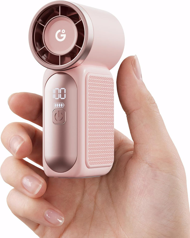 Gaiatop Mini ventilador portátil de mano, 6 velocidades 16900 RPM,...