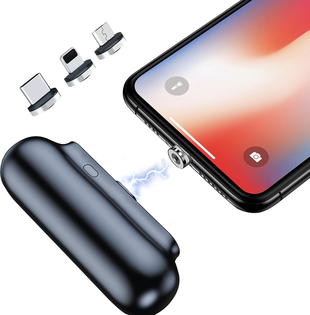Statik Puntas Snap-N-Charge y USB C (paquete de 3)