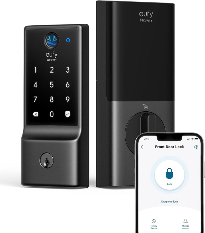 eufy Security Smart Lock C220, cerradura de puerta de entrada sin l...
