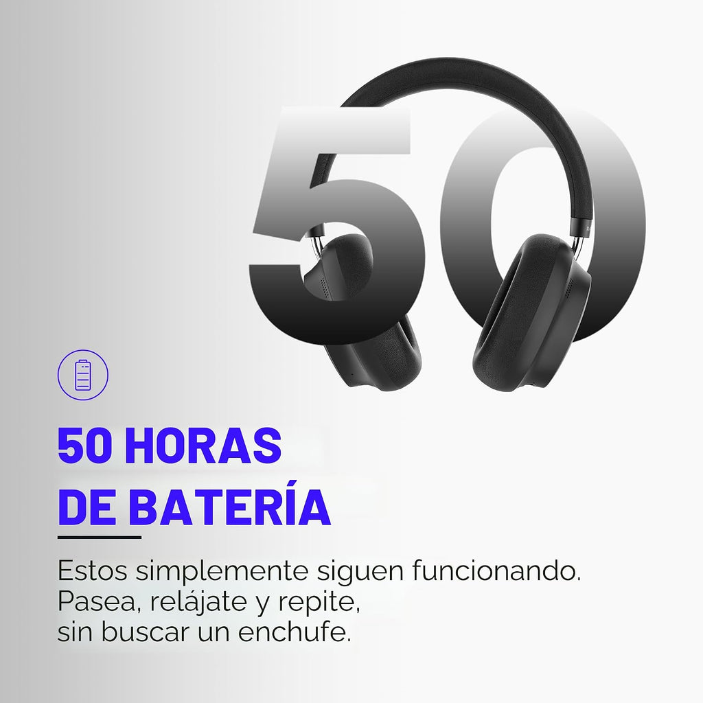 Raycon The Essential - Auriculares Bluetooth con 3 modos ANC, color negro