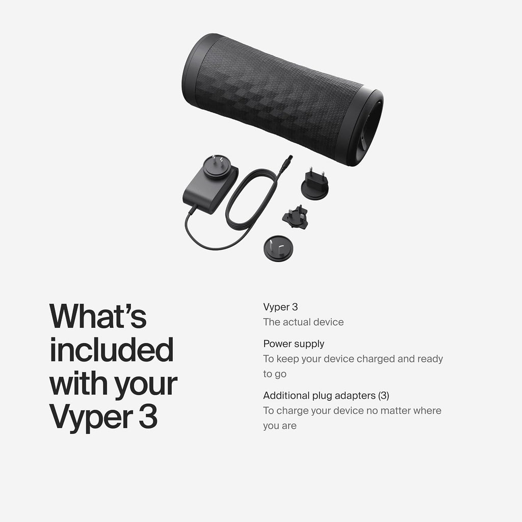 Hyperice Vyper 3 Rodillo de espuma vibratoria Puntos de activación de